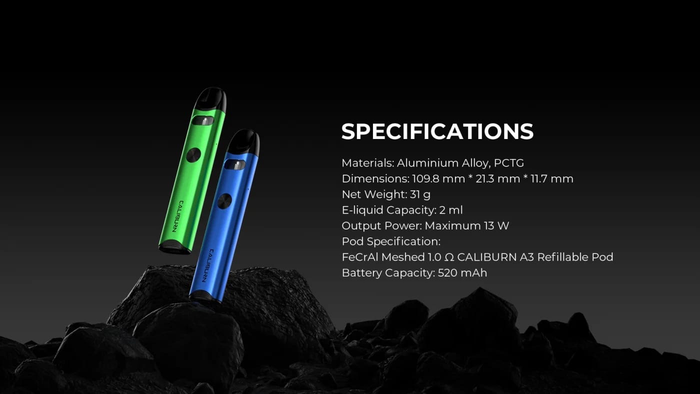 UWEUWELL CALIBURN A3 13W POD KIT